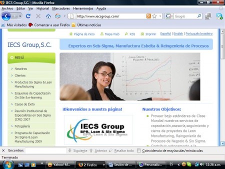 IECSGroup: Expertos en Seis Sigma, Manufactura Esbelta & Reingeniería de Procesos